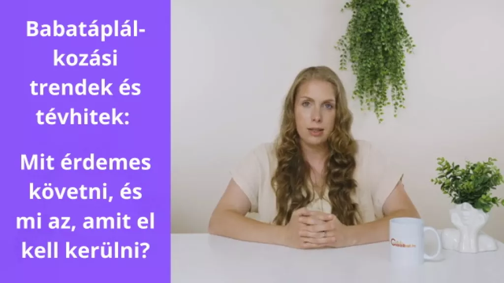 Babatáplálkozási trendek és tévhitek