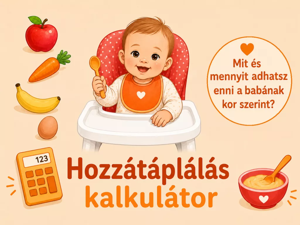 Hozzátáplálási kalkulátor