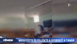 Megütött és fellökött egy 12 éves gyereket egy tanár Pesterzsébeten - videó is készült az esetről