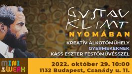 Gustav Klimt nyomában | Alkoss együtt Kass Eszterrel!