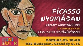 Picasso nyomában | Kreatív alkotóműhely gyerekeknek Kass Eszter festőművésszel 